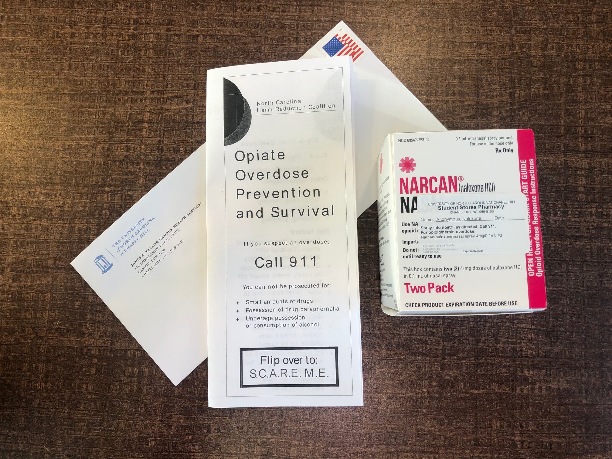 Naloxone Distribution Program Campus Health 9127