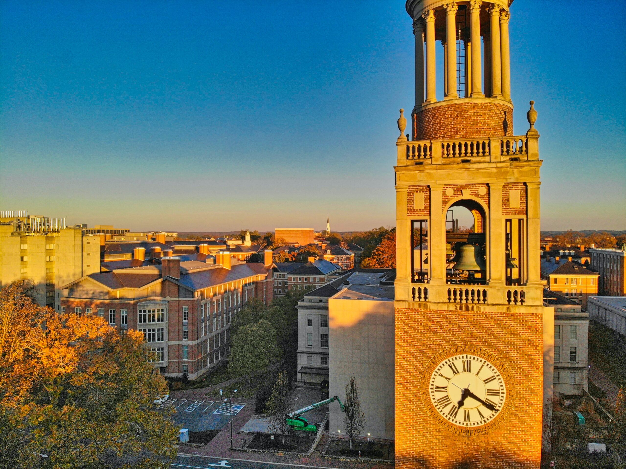 UNC Bell Tower Clock