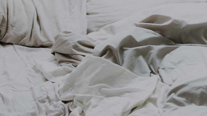 rumpled sheets