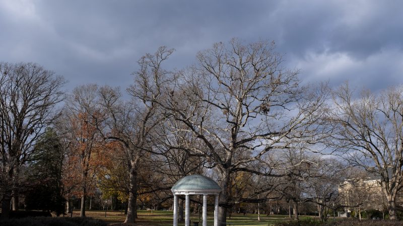 Old Well in a storm