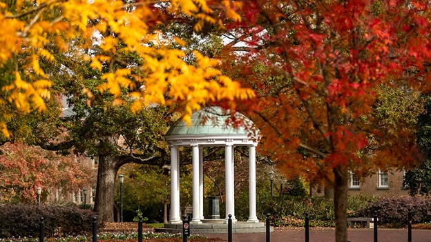 old well in the fall