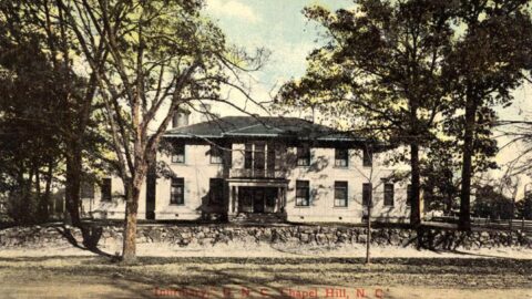 Abernathy Hall, the third infirmary at Carolina
